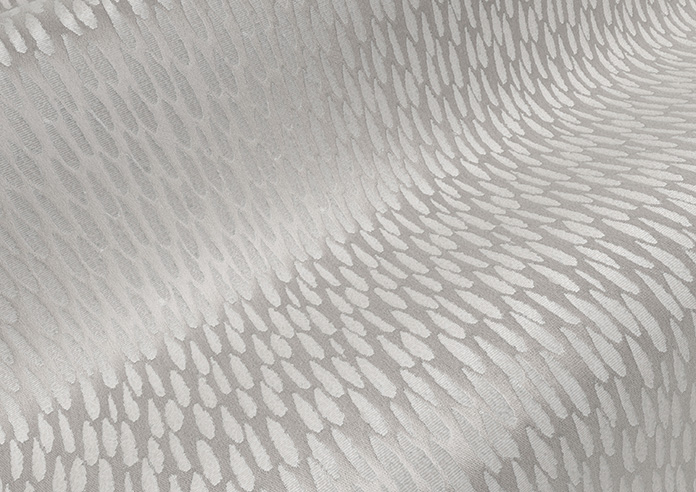 Dew Drop, Metallic Silver - Twist&Fit Roman Blind - Image 4